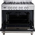 De oven van de Boretti MFBG901IX/2 is multifunctioneel en beschikt over een hetelucht functie