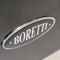 Boretti MLI94DZW inductie fornuis met dubbele oven - zwart