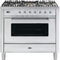 Boretti VT95IX rvs fornuis