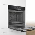 Bosch HBA372BB0 inbouw oven met pyrolyse - zwart