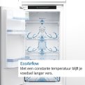 Bosch KIL32VFE0 inbouw koelkast met vriesvak - nis 122 cm. 
