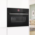 Bosch CBG7741B1 compacte inbouw oven - zwart