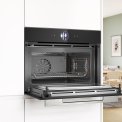 Bosch CMG7361B2 inbouw oven met magnetron - zwart