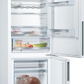 Bosch KGE49AWCA vrijstaande koel/vriescombinatie - 70 cm. breed