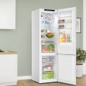 Bosch KGN392WCF vrijstaande koelkast - wit