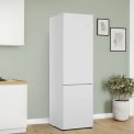 Bosch KGN392WCF vrijstaande koelkast - wit