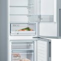 Bosch KGV362LEA vrijstaande koelkast - rvs-look