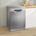 Bosch SMS4ELI08E vrijstaand vaatwasser - rvs-look