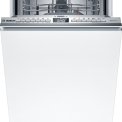 Bosch SPV4EMX24E smalle inbouw vaatwasser - 45 cm - home connect