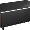 CASO Sound & Cool Hout salon tafel met koellades, speakers en draadloos opladen telefoon