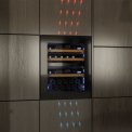 Dunavox DVP-44.120DB inbouw wijnkoelkast - zwart