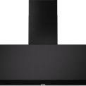 Etna AD890ZT schuine anti-hoofdstoot afzuigkap - zwart - 90 cm