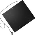 Etna KIV364ZWA vrijstaande inductie kookplaat - 230 Volt - 1 fase - blacksteel
