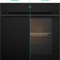 Etna OFS956ZG inbouw combi-stoomoven - zwart