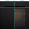 Etna OM956ZG inbouw oven - zwart