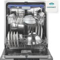Etna VW738NC stille inbouw vaatwasser met besteklade - energieklasse B