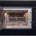 Etna CM225ZT inbouw combi-magnetron - matzwart