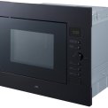 Etna CM232ZT inbouw combi-magnetron - zwart - nis 45 cm.