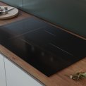 Etna KIF880ZT inbouw inductie kookplaat - zwart - 80 cm. breed
