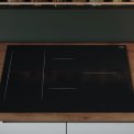 Etna KIF880ZT inbouw inductie kookplaat - zwart - 80 cm. breed
