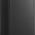 Etna KVV3128ZWA zwarte design koelkast - 128 cm. hoog