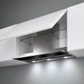 Falmec MOVE120W inbouw afzuigkap - wit glas - 120 cm breed