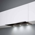 Falmec MOVE120W inbouw afzuigkap - wit glas - 120 cm breed