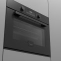 Fulgor Milano FUO 7509 MT MBK inbouw oven - mat zwart - 75 cm breed