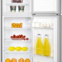 Hisense RT156D4AGF koelkast rvs-look - dubbeldeurs - 118 cm. hoog