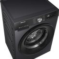Hisense WD3S9043BB3 was/droogcombinatie - zwart
