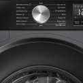 Hisense WD3S9043BB3 was/droogcombinatie - zwart