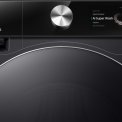 Hisense WF7S1247BB zwarte wasmachine met AI en AutoDose
