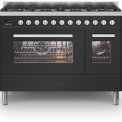 Ilve L128WMP/MG fornuis mat grafiet - 120 cm. breed
