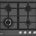 Inventum IKG6024WGZWA inbouw gaskookplaat - zwart