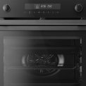 Inventum IOM6272BK multifunctionele inbouw oven - zwart glas