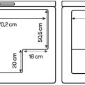 Inventum VK952W vrieskist wit