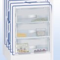 Dankzij SmartFrost in de Liebherr CU3331 koelkast wit hoeft u minder vaak te ontdooien