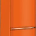 De buitenzijde van de Liebherr CUno2831 koelkast oranje