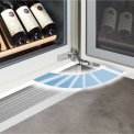 Softsystem deursluiting in de Liebherr EWTdf3553 wijn koelkast