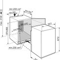 Liebherr IRSf3900-20 inbouw koelkast - nis 88 cm.