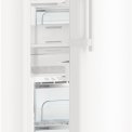 De Liebherr KBP4354 koelkast met BioFresh wordt bediend door middel van het bedieningspaneel bovenaan