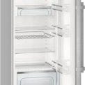 Het interieur van de Liebherr KPef4350 kastmodel koelkast rvs