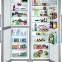 De Liebherr SBSes7353 is de side-by-side koelkast met het grootste koelgedeelte