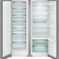 Liebherr XRFsf 5225-20 vrijstaande side-by-side koelkast rvs-look