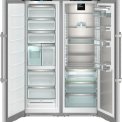 Liebherr XRFst 5295-20 vrijstaande side-by-side koelkast rvs