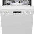 Miele G5640 SC smalle vrijstaande vaatwasser wit - met besteklade