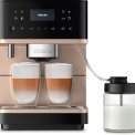 Miele CM6360 Obsidiaanzwart CleanSteelMetallic - vrijstaande koffiemachine