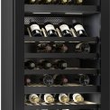 Miele KWT 4995 F obsw wijnkoelkast - zwart glas vensterdeur