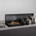 Novy 42120 inbouw inductie kookplaat met afzuiging - 118 cm. breed - Panorama