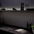 Novy Shelf Mineral Black 215cm keuken verlichting